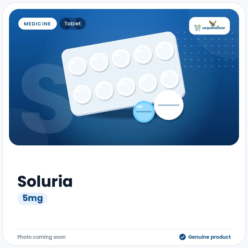 Soluria 5mg Tablet