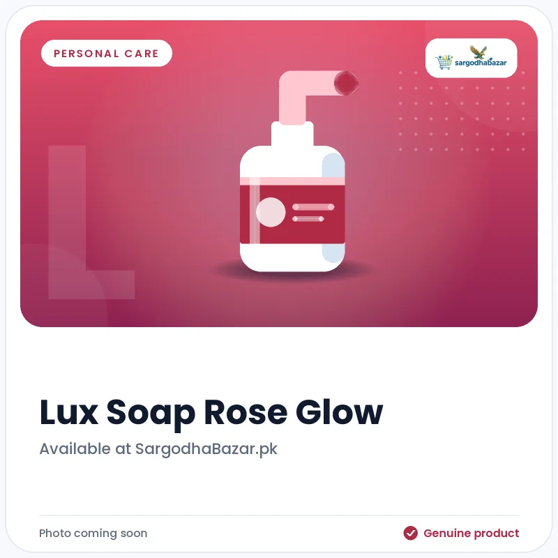 Lux Soap Rose Glow