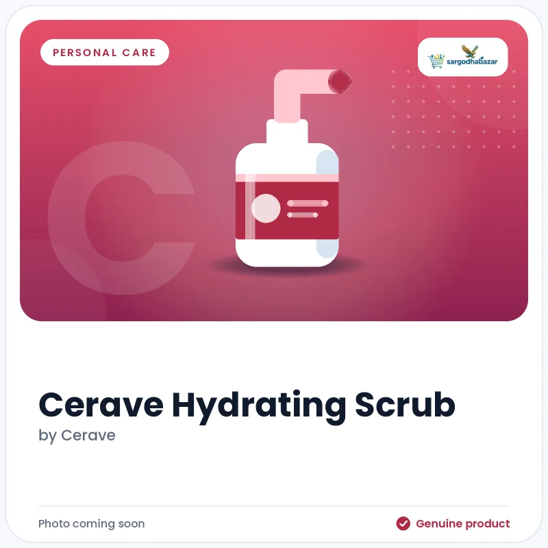 Cerave Hydrating Scrub