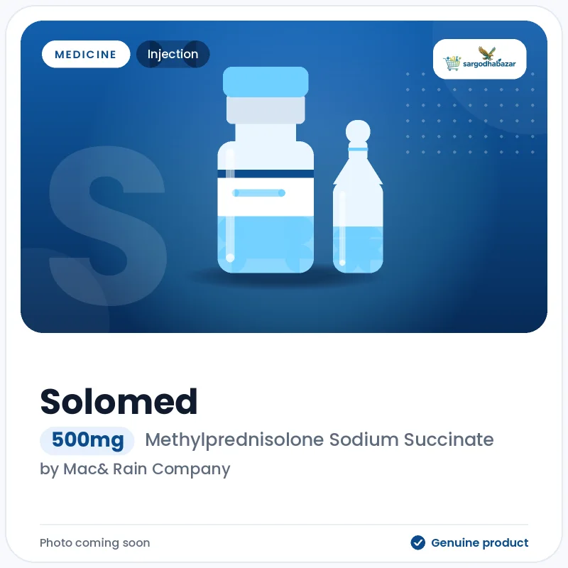 Solomed 500mg Injection