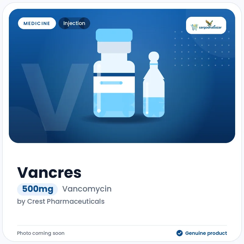 Vancres 500mg Injection