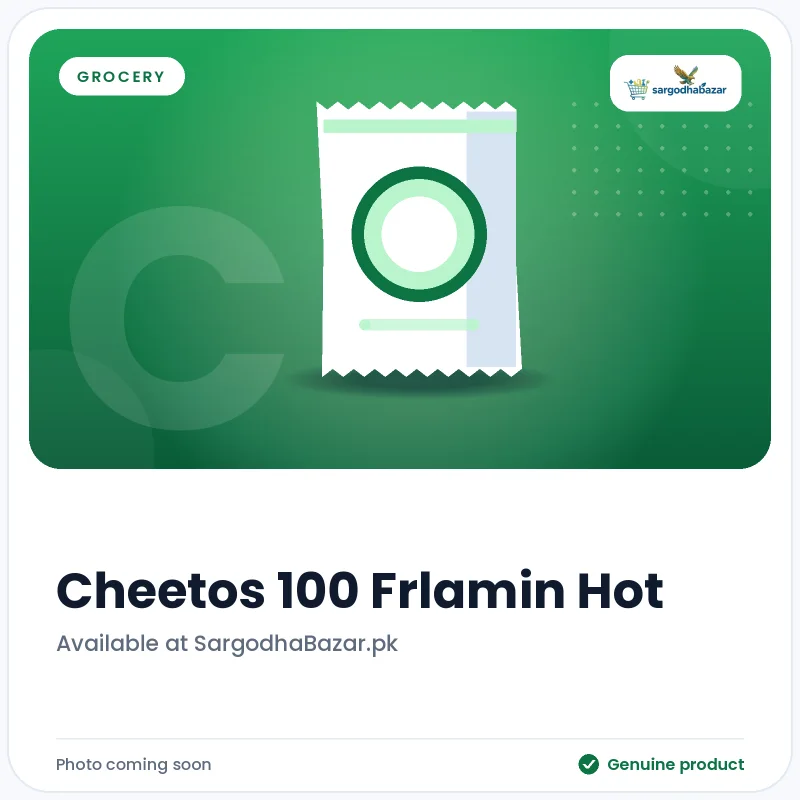 Cheetos 100 Frlamin Hot
