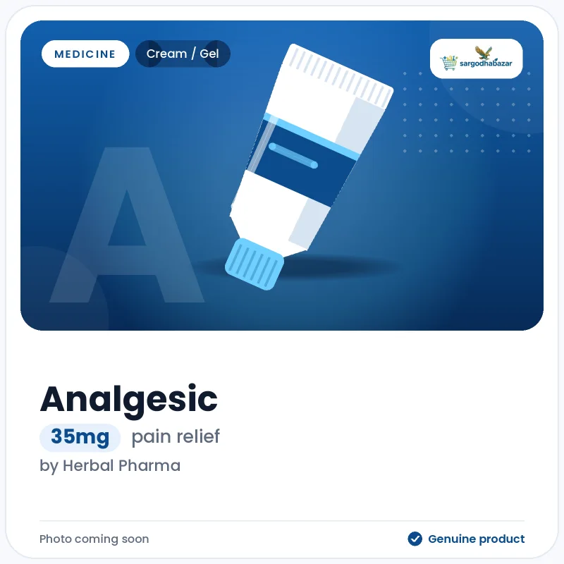 Analgesic 35mg Cream / Gel