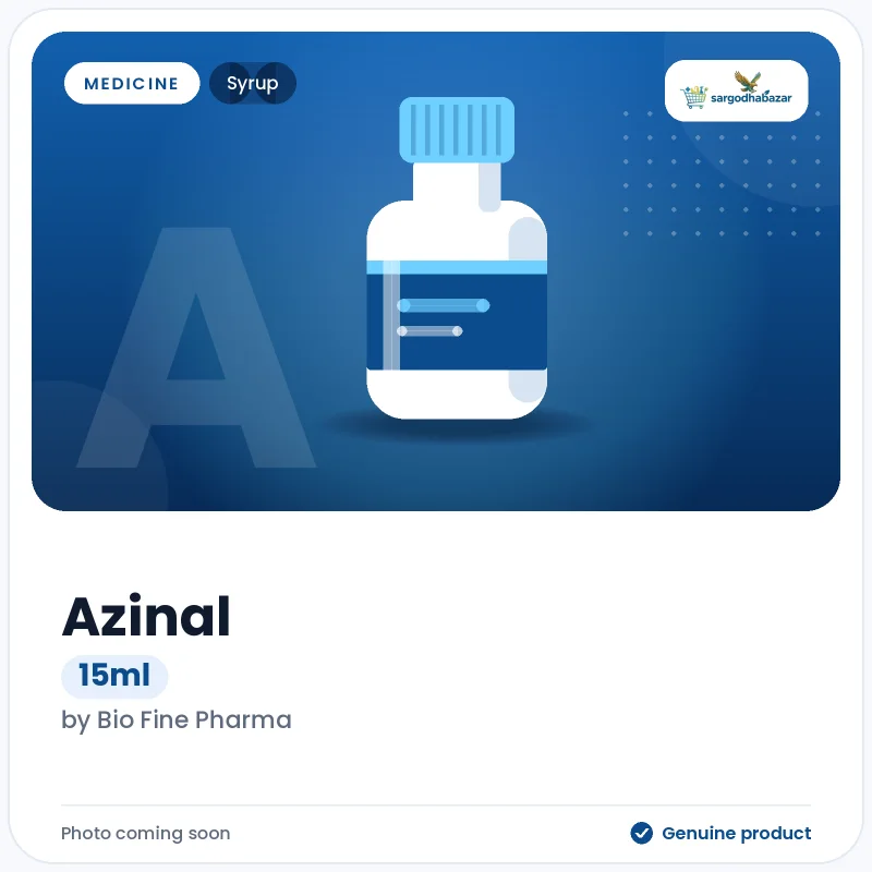 Azinal 15ml Syrup