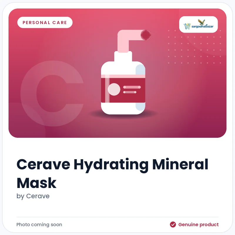 Cerave Hydrating Mineral Mask