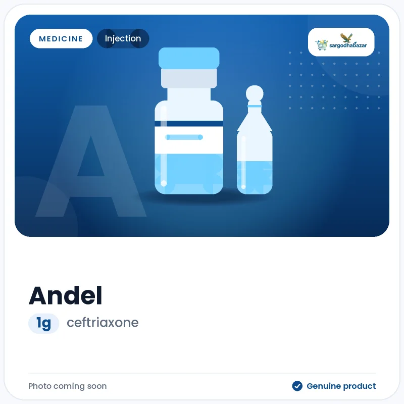 Andel 1g Injection