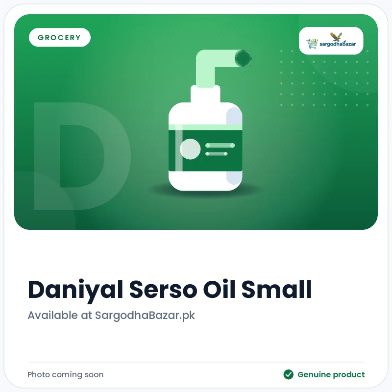 Daniyal Serso Oil Small