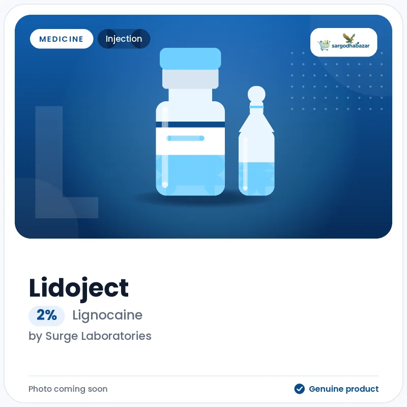Lidoject 2% Injection