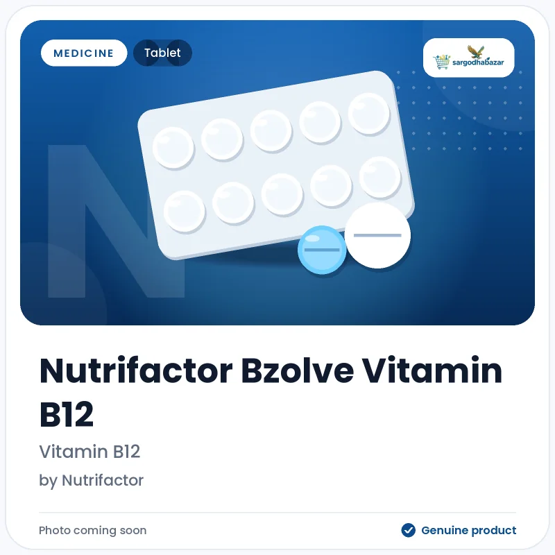 Nutrifactor Bzolve Vitamin B12  Tablet