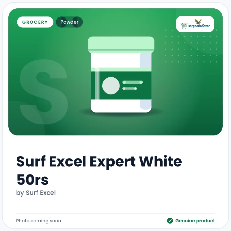 Surf Excel Expert White 50rs  Powder