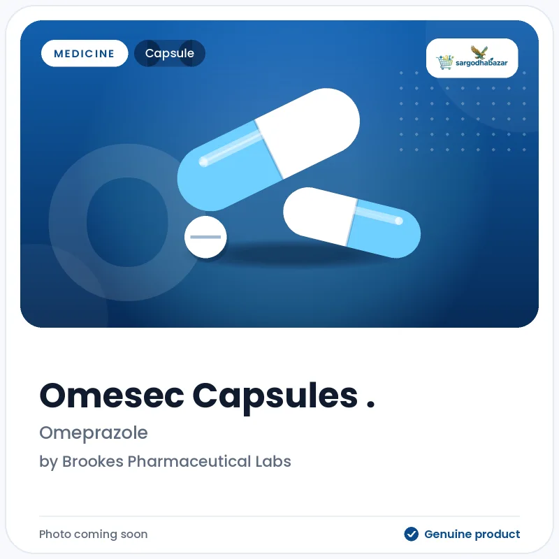 Omesec Capsules .  Capsule