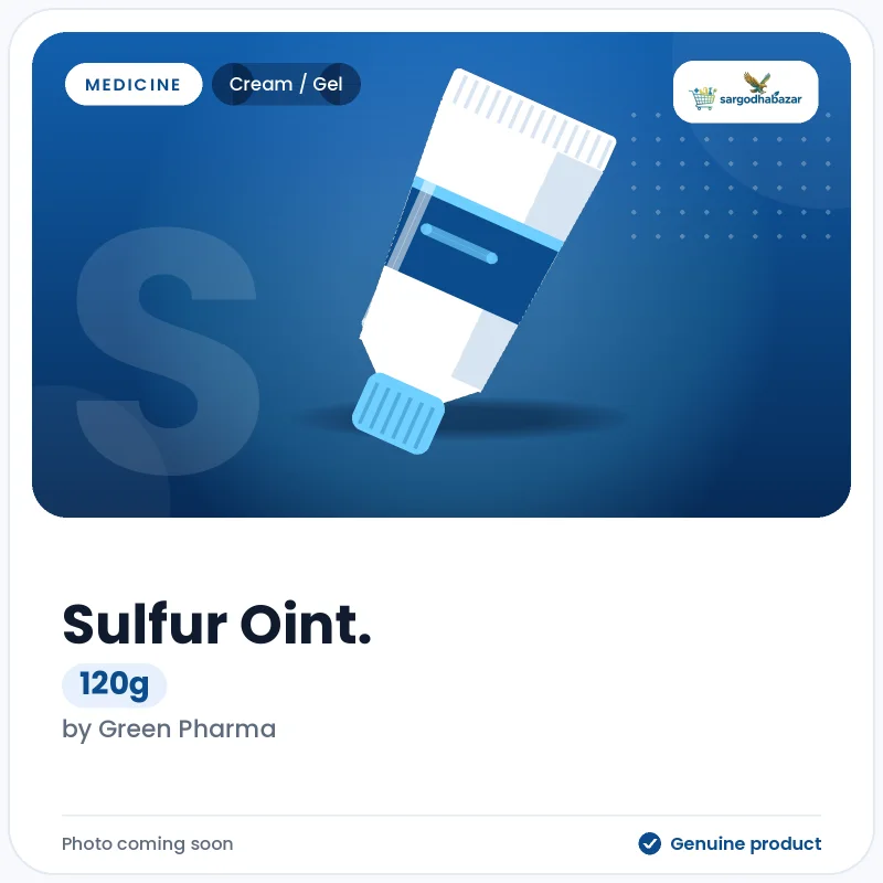 Sulfur Oint. 120g Cream / Gel