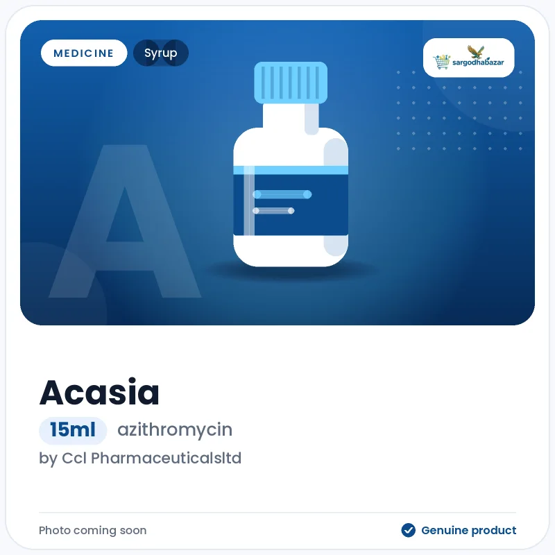 Acasia 15ml Syrup