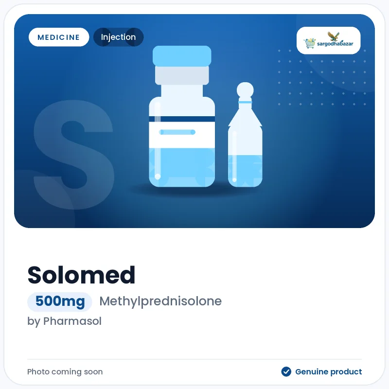 Solomed 500mg Injection