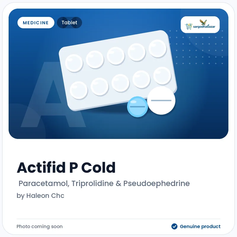 Actifid P Cold  Tablet
