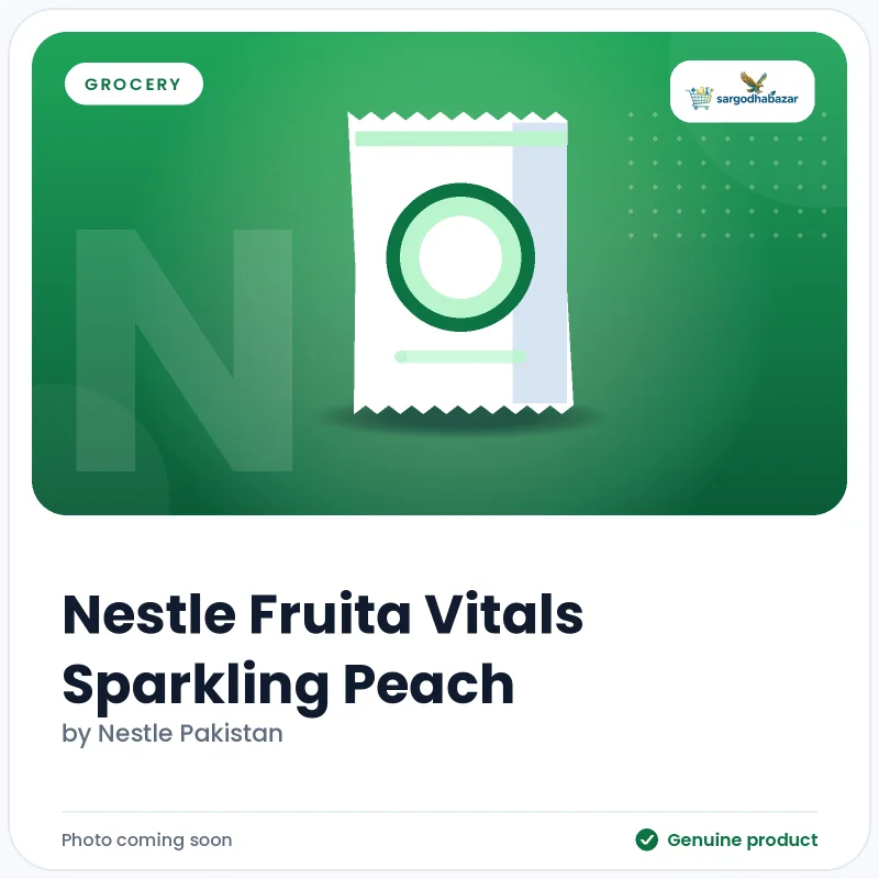 Nestle Fruita Vitals Sparkling Peach