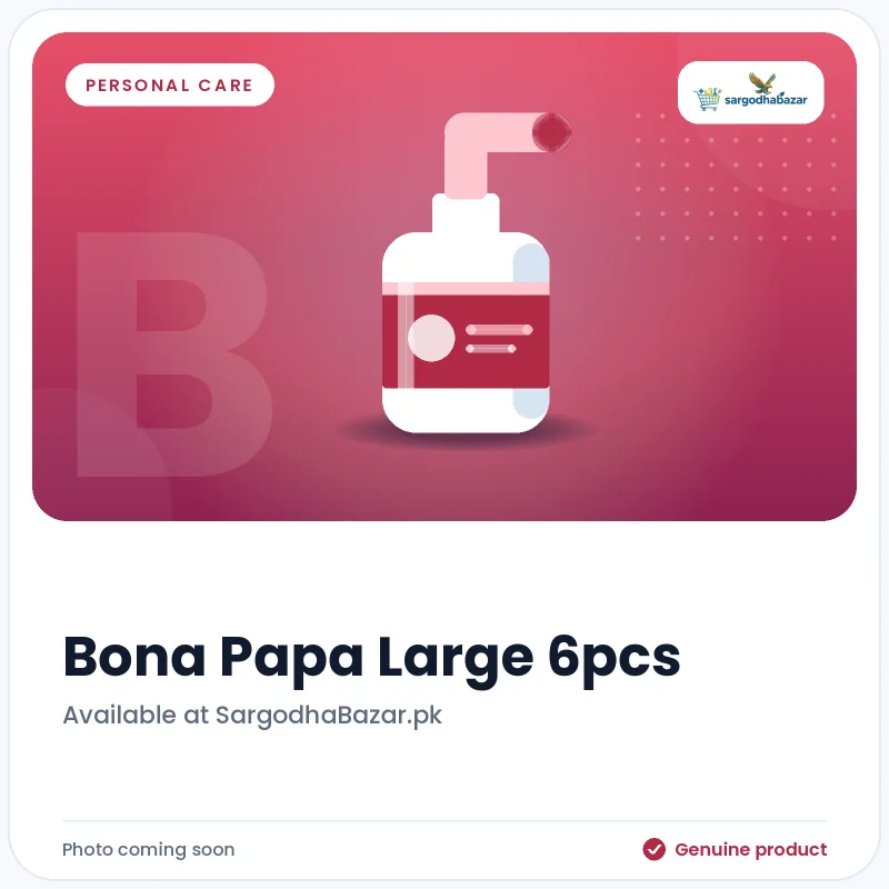 Bona Papa Large 6pcs