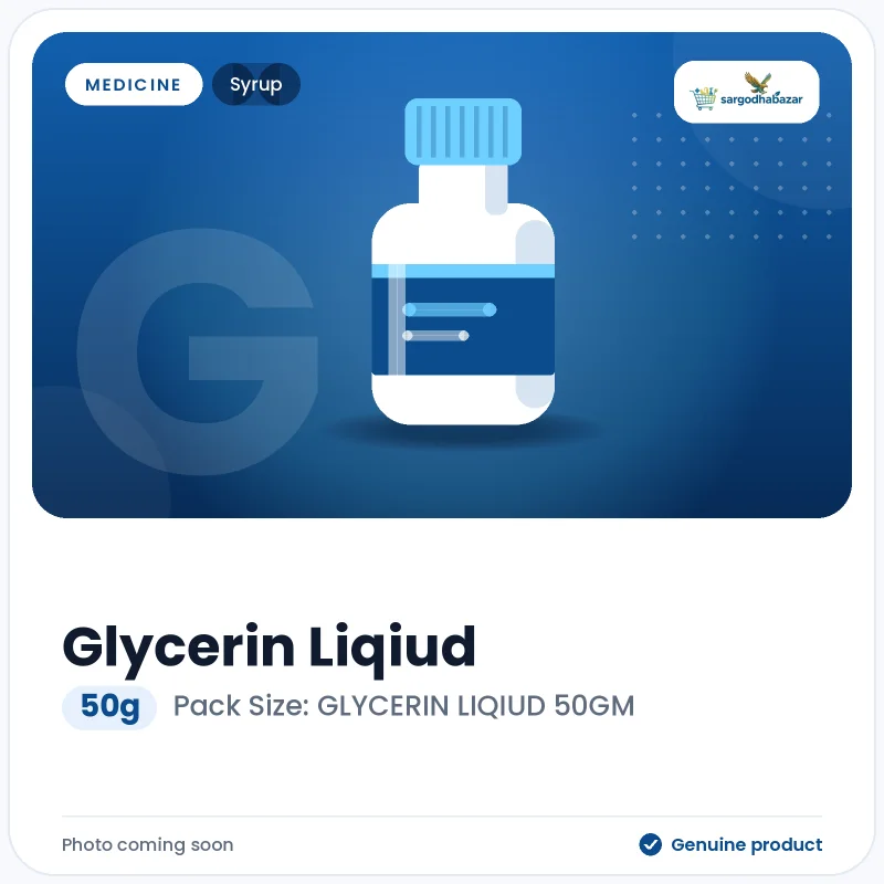 Glycerin Liqiud 50g Syrup Glycerin Liqiud 50g Syrup