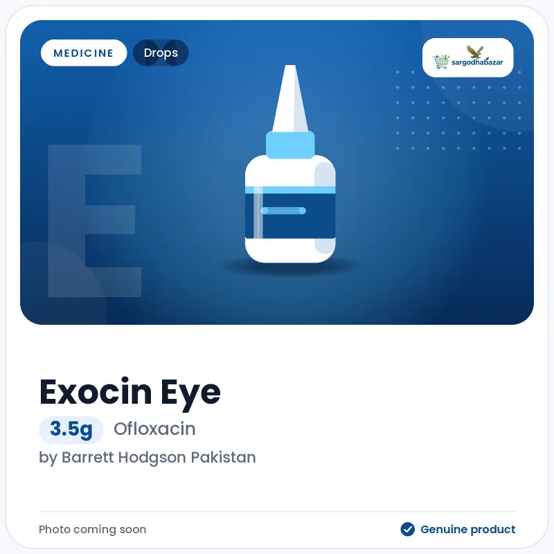 Exocin Eye 3.5g Drops
