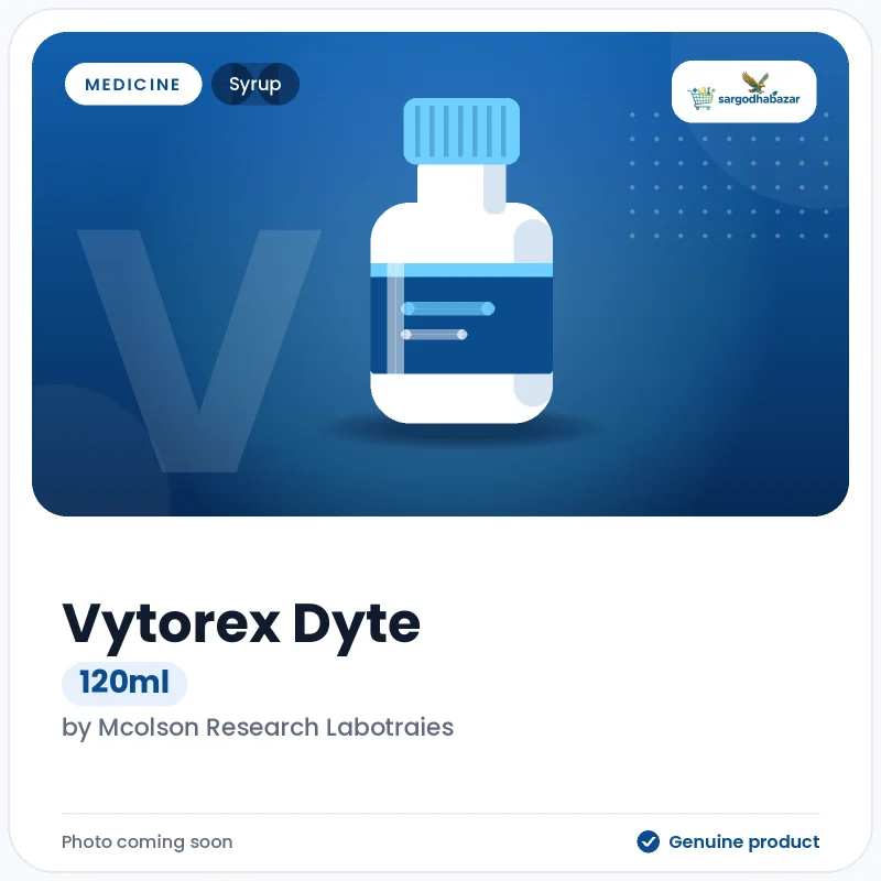 Vytorex Dyte 120ml Syrup
