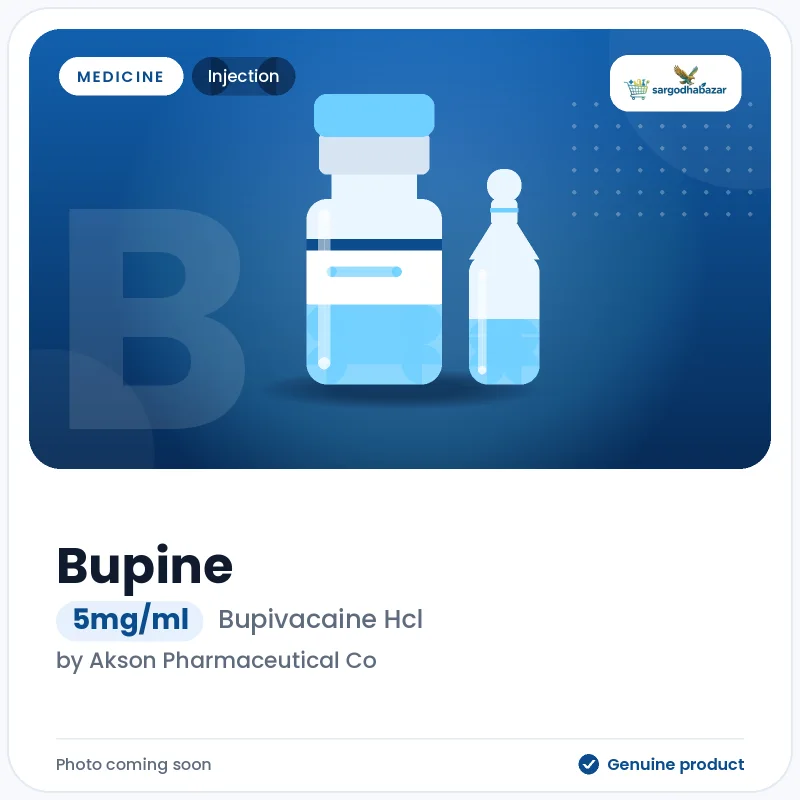 Bupine 5mg/ml Injection