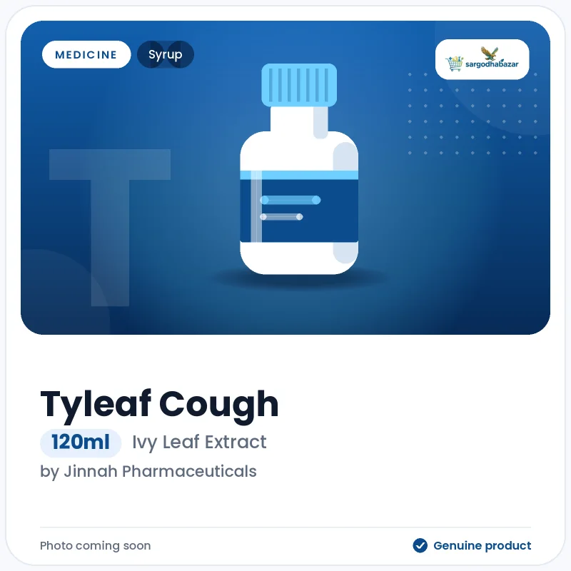 Tyleaf Cough 120ml Syrup