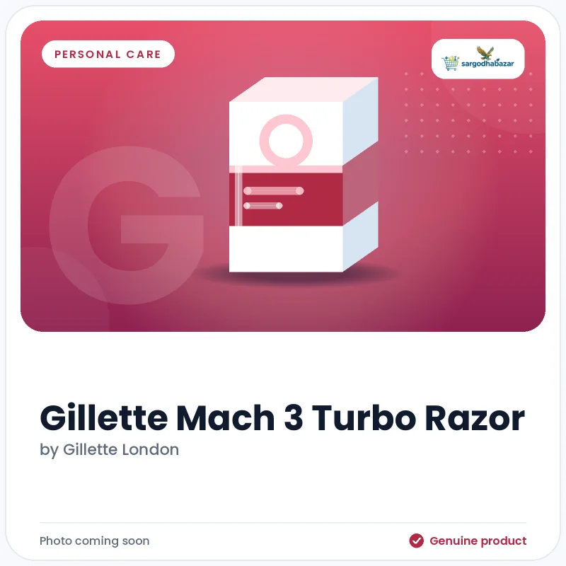 Gillette Mach 3 Turbo Razor