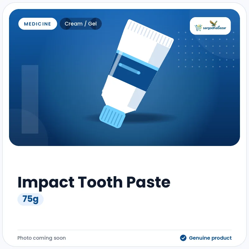 Impact Tooth Paste 75g