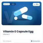 Vitamin E Capsule Egg  Capsule