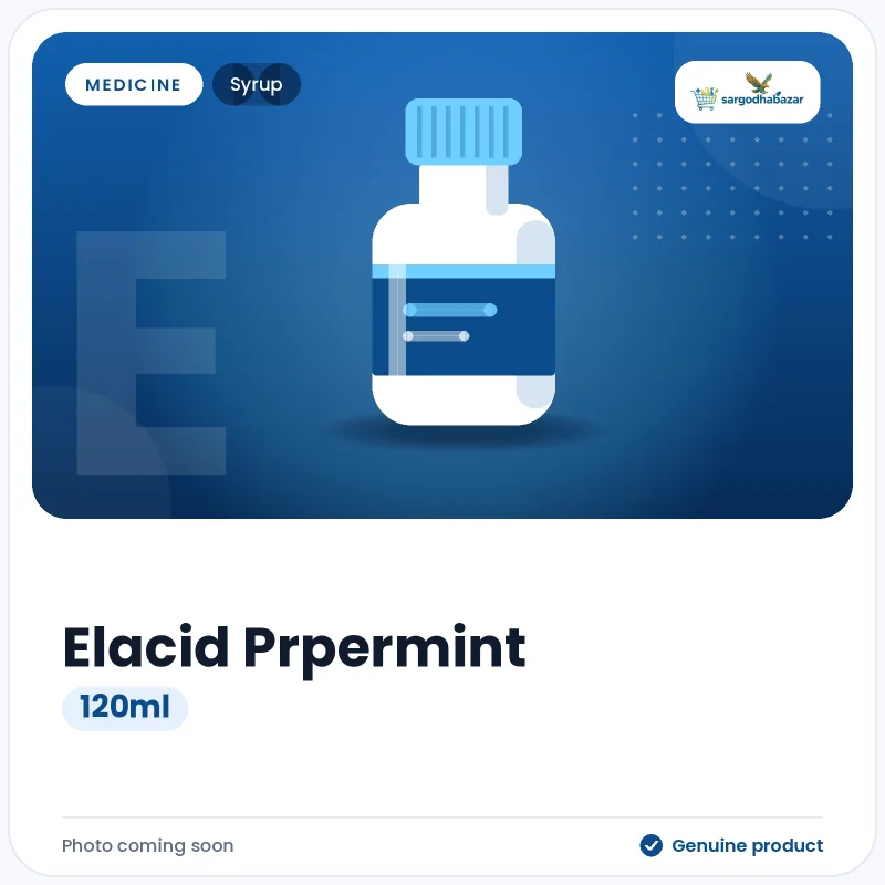 Elacid Prpermint 120ml Syrup