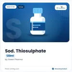 Sod. Thiosulphate 120ml Syrup
