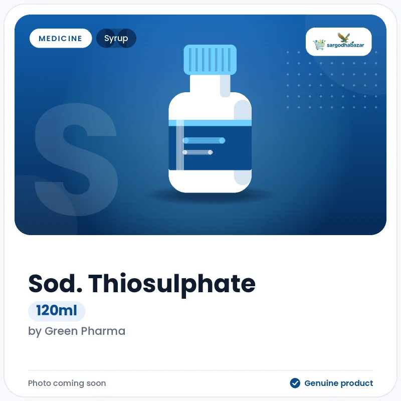 Sod. Thiosulphate 120ml Syrup